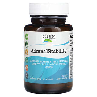 Pure Essence, Adrenal Stability , 30 Vegi-Caps