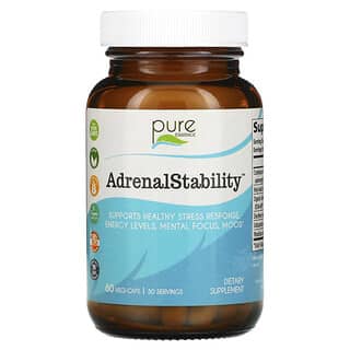 Pure Essence, AdrenalStability , 60 растительных капсул