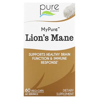 Pure Essence, My Pure, Lion's Mane, 60 Vegi-Caps