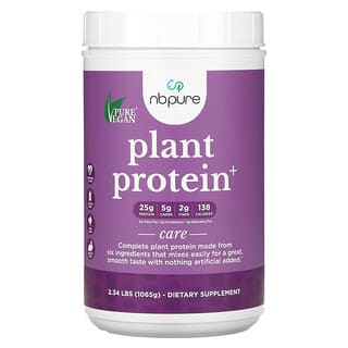 NB Pure, البروتينات النباتية+، فانيليا، 2.34 رطل (1065 جم)
