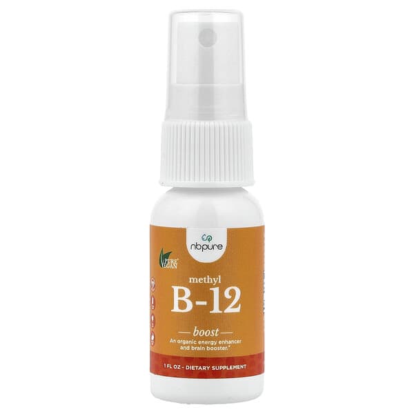 NB Pure, Methyl B-12 Spray, Spray mit Methyl B12, 1 fl. oz