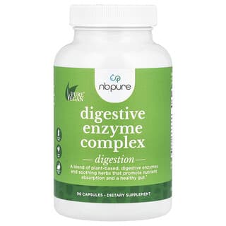 NB Pure, Complexe d'enzymes digestives, 90 capsules