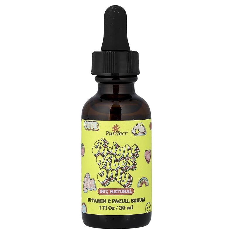 Bright Vibes Only, Vitamin C Facial Serum, 1 fl oz (30 ml)