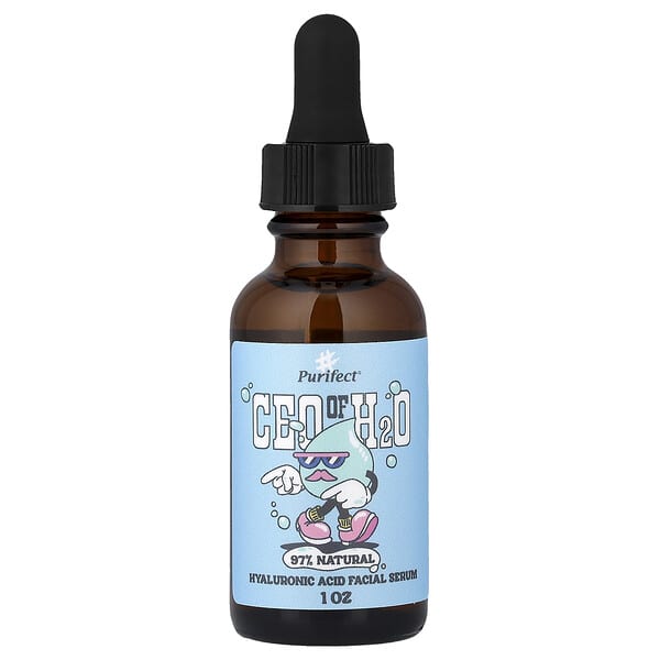 Purifect, CEO, H2O 히알루론산 페이셜 세럼, 30ml(1fl oz)