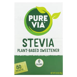 Pure Via, Stevia, 80 Packets, 2.8 oz (80 g)