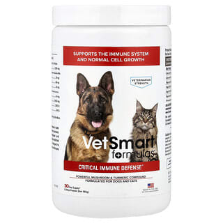 VetSmart Formulas, Critical Immune Defense®, kutyáknak és macskáknak, 180 g