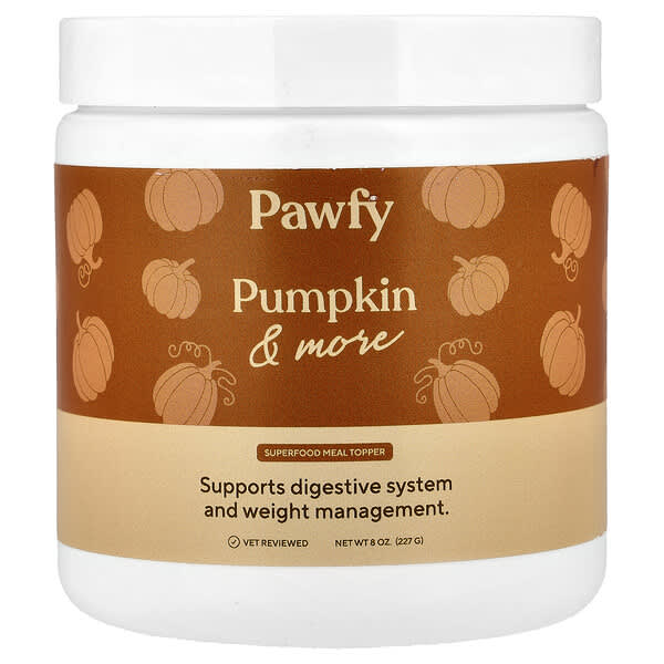 Pawfy, Pumpkin & More, 8 oz (227 g)