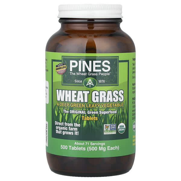 Wheat Grass, 500 Tablets