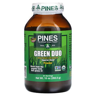 Pines International, Duo Verde em Pó, 283,5 g (10 oz)