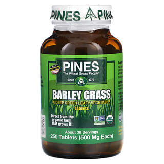 Pines International, Hierba de cebada`` 250 comprimidos