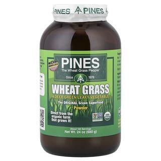 Pines International, Wheat Grass, Powder, 24 oz (680 g)