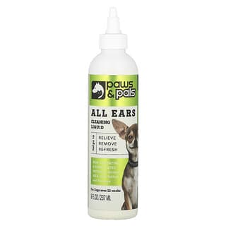 Paws & Pals, Líquido de limpieza para todos los oídos`` 237 ml (8 oz. Líq.)