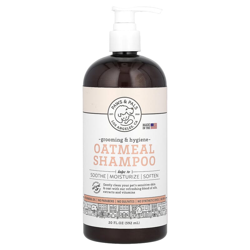 Paws and pals outlet oatmeal shampoo