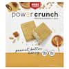 BNRG, Barre énergétique protéinée Power Crunch, Beurre de cacahuète et miel, 12 barres, 40 g pièce