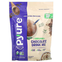 Pyure‏, תערובת אורגנית להכנת משקה בטעם שוקולד, מתאימה לתזונה קטוגנית, ללא סוכר, 205 גרם (7.23 אונקיות נוזל)