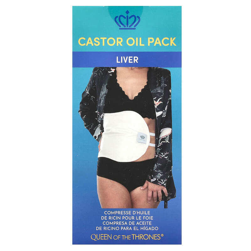 Castor Oil Pack, Liver, 1 Count