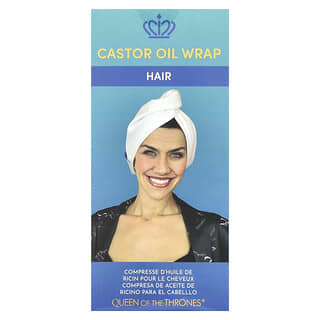 Queen of the Thrones, Castor Oil Wrap, Hair , 1 Count
