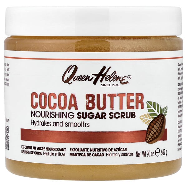 Queen Helene, Voedende suikerscrub, cacaoboter, 567 g