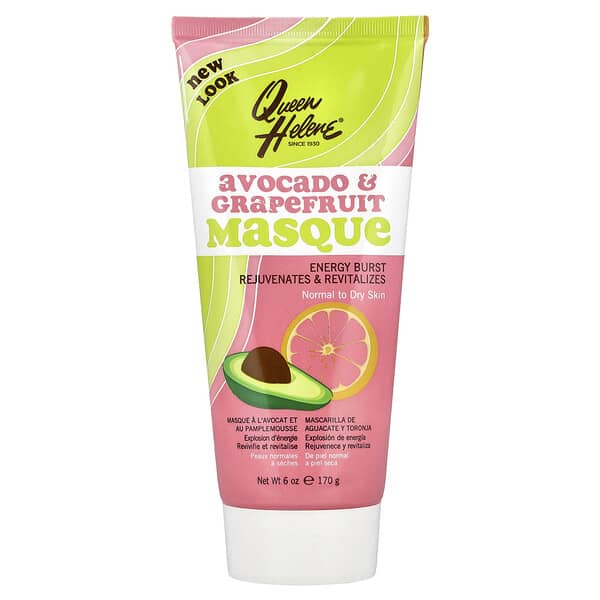 Queen Helene, Máscara de Abacate e Toranja, Pele Normal a Seca, 170 g (6 oz)