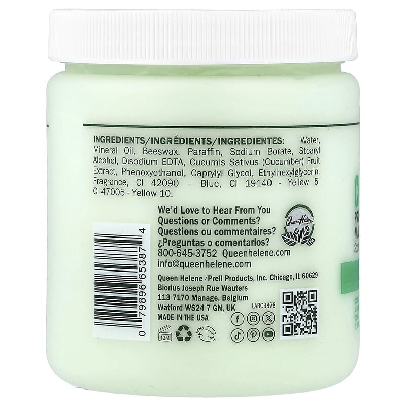 Professional Massage Cream, Cucumber, 15 oz (425 g)
