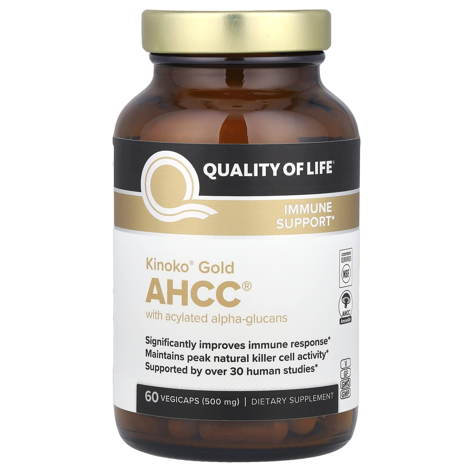 Kinoko®（キノコ）Gold AHCC®（ゴールドAHCC［担子菌培養抽出物 