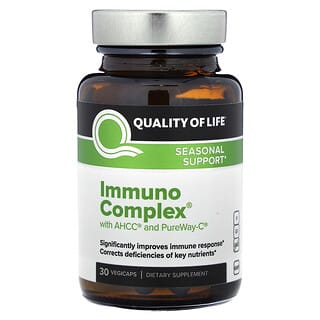 Quality of Life, Immuno Complex, 30 cápsulas vegetales