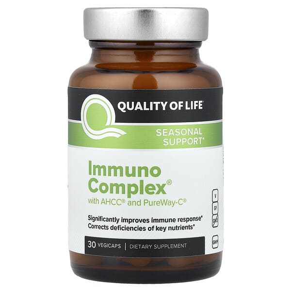 Quality of Life, Immuno Complex®, 베지 캡슐 30정