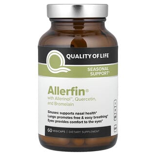 Quality of Life, Allerfin®, 60 capsules végétales