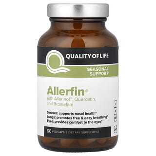 Quality of Life, Allerfin®，60 粒素食膠囊