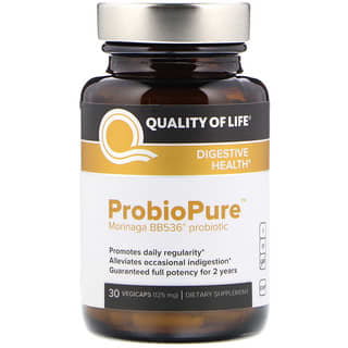 Quality of Life Labs, ProbioPure, 30 cápsulas vegetales