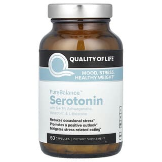 Quality of Life, PureBalance™, Serotonin, 60 Capsules