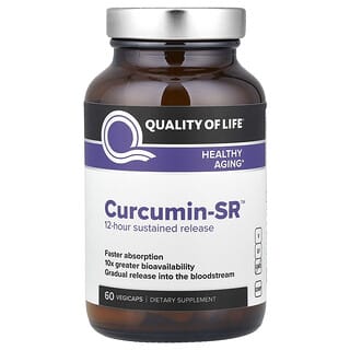 Quality of Life‏, Curcumin-SR‏, 60 כמוסות צמחיות