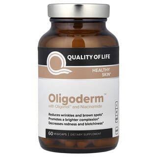 Quality of Life, Oligoderm com Oligonol e Niacinamida, 60 VegiCaps