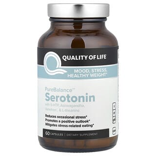 Quality of Life, Serotonina, PureBalance™, 60 cápsulas