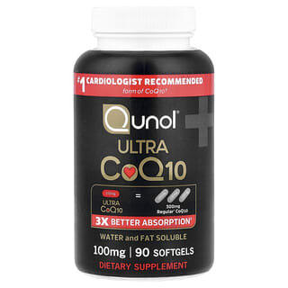 Qunol, Ultra CoQ10, 100 mg, 90 capsules à enveloppe molle