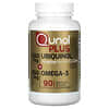 Plus ubiquinol + oméga-3, 100 mg + 250 mg, 90 capsules à enveloppe molle