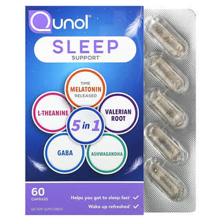 Qunol, Sleep Support, 60 Capsules
