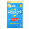 Huile de poisson Ultra Omega-3, Citron, 1000 mg, 180 minicapsules à enveloppe molle (500 mg par capsule à enveloppe molle)