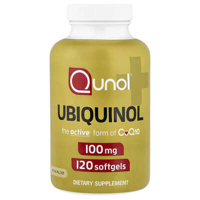 Qunol, Ubiquinol, 100 mg, 120 Softgels