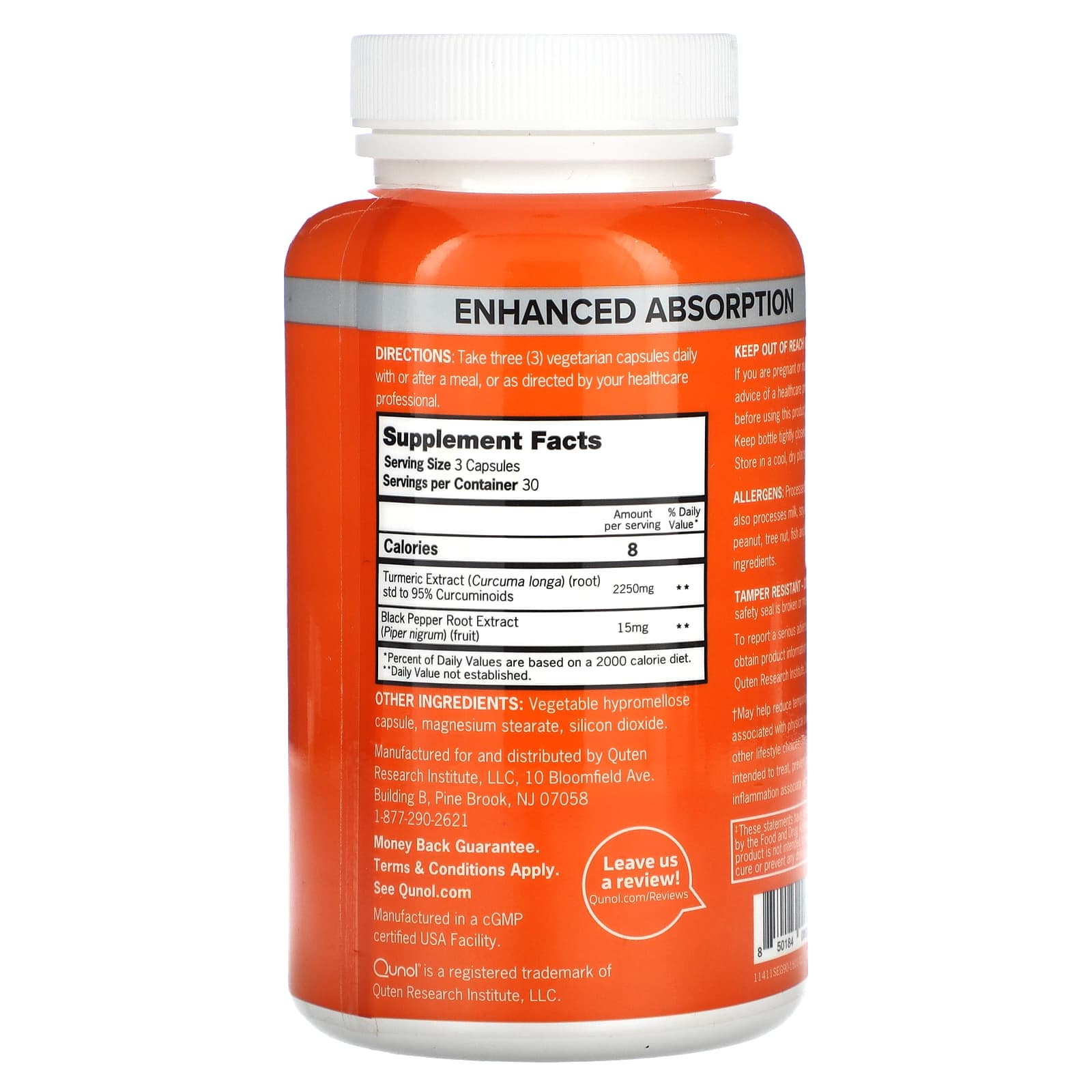 Qunol Turmeric 2 250 Mg 90 Capsules 750 Mg Per Capsule qunol-turmeric-2-250-mg-90-capsules-750-mg-per-capsule