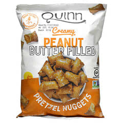 Quinn Snacks, 椒鹽脆餅乾塊，奶油花生夾心，7 盎司（198 克）