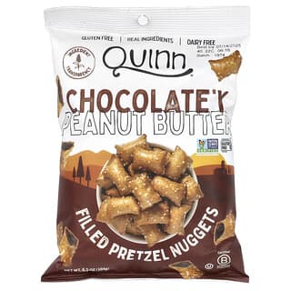 Quinn Snacks, Filled Pretzel Nuggets, Chocolate'y Peanut Butter, 6.5 oz (184 g)