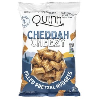 Quinn Snacks, Пълнени хапки гевреци, Cheddah Cheezy, 5,8 унции (164 g)