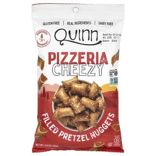 Quinn Snacks, 夾心 Pretzel Nuggets，Pizzeria Cheezy，5.8 盎司（164 克）