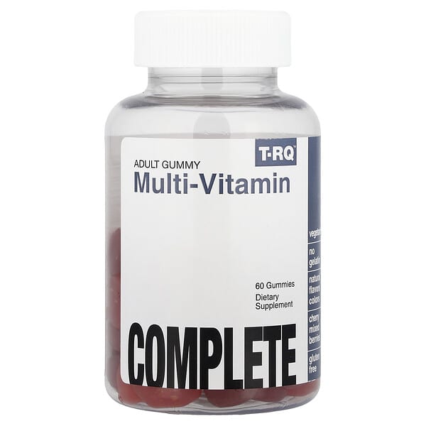 T-RQ, Adult Gummy, Multi-Vitamin, Cherry Mixed Berries, 60 Gummies — product photo 1