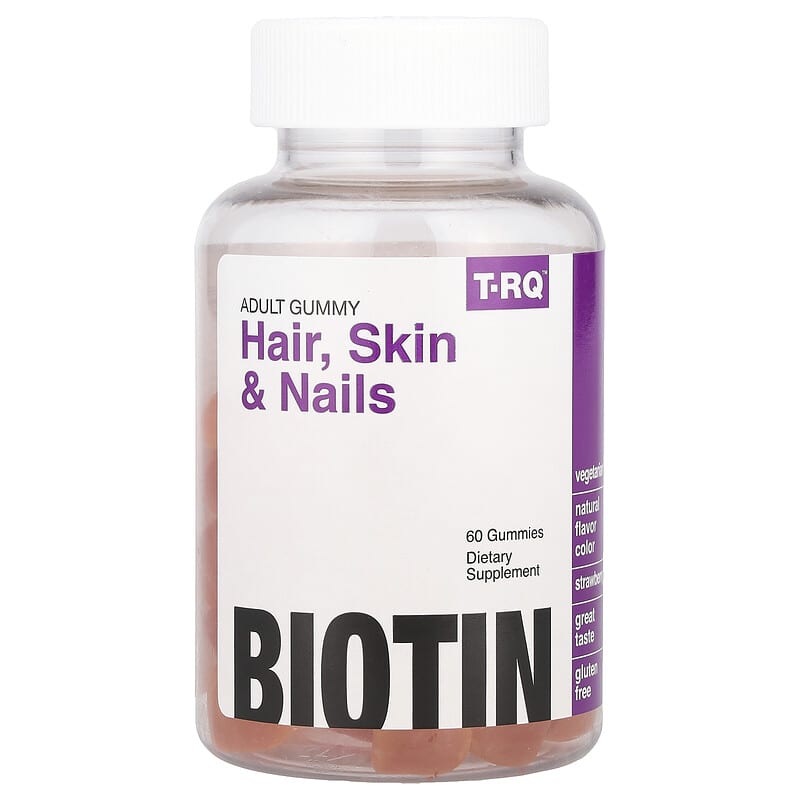Gummies Cheveux Peau Ongles Xemenry - Collagène + Biotine - 30/60/100 Pièces - Saveur Fruits