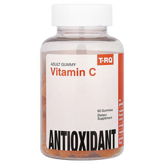 T-RQ, Adult Gummy, Vitamin C, Orange, 60 Gummies