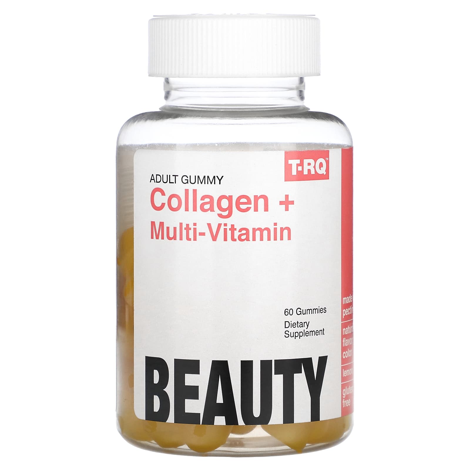 Adult Gummy Collagen Multi Vitamin Lemon 60 Gummies