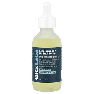 QRxLabs, Niacinamide + Retinol Serum, 2 fl oz (60 ml)
