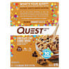 Quest Nutrition, Протеиновый батончик, шоколадная крошка, песочное тесто, 12 штук, 2,12 унц. (60 г) каждый
